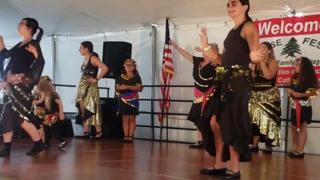 Lebanese Festival 2025, Dayton, Ohio, St. Ignatius Dancers