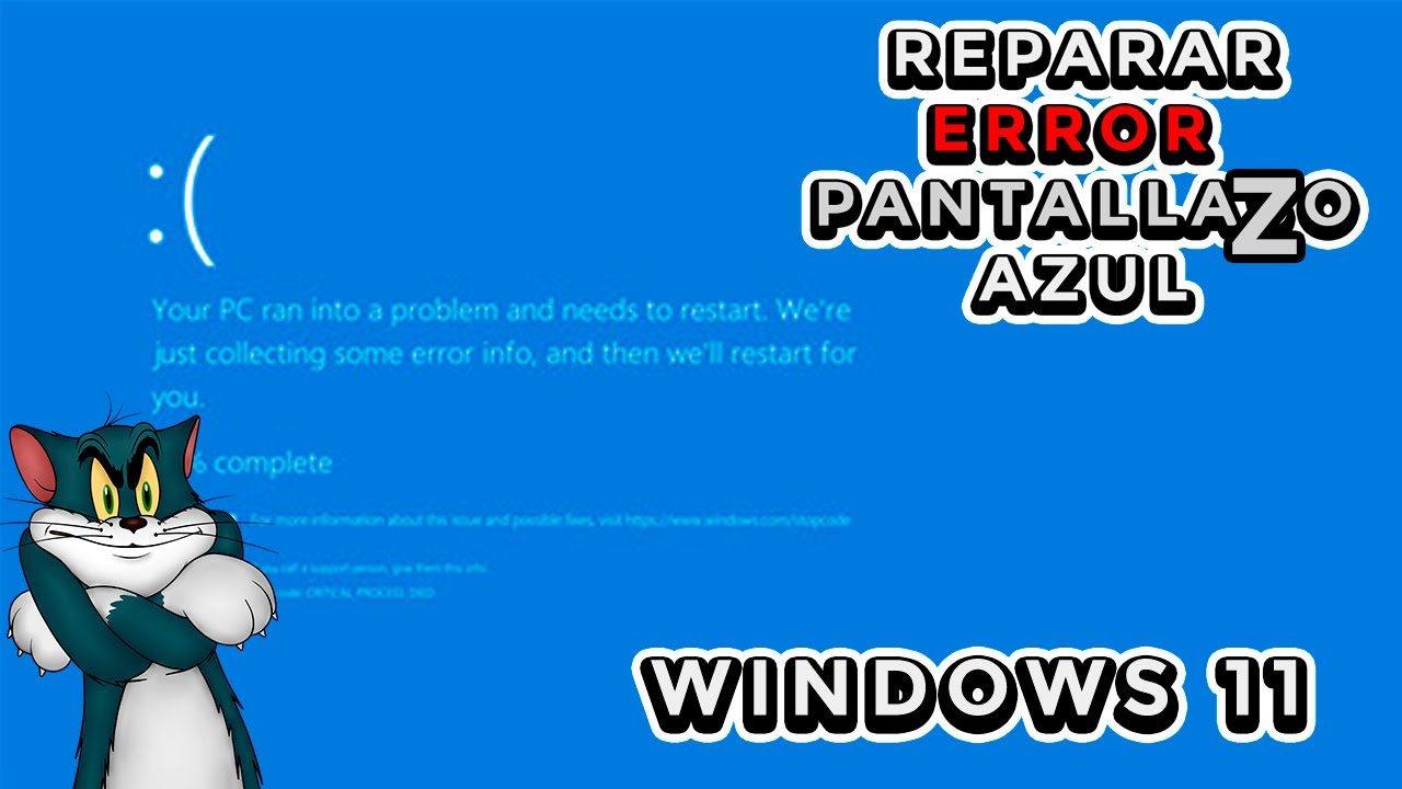 SOLUCIONAR ERROR PANTALLA AZUL 😱 | WINDOWS 11, 10, 8 |ACTUALIZADO