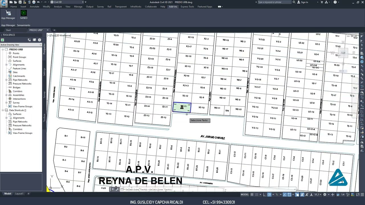 PLUGIN SANEO PARTE 2: Crea planos perimétricos, ubicación - localización y memorias descriptivas.