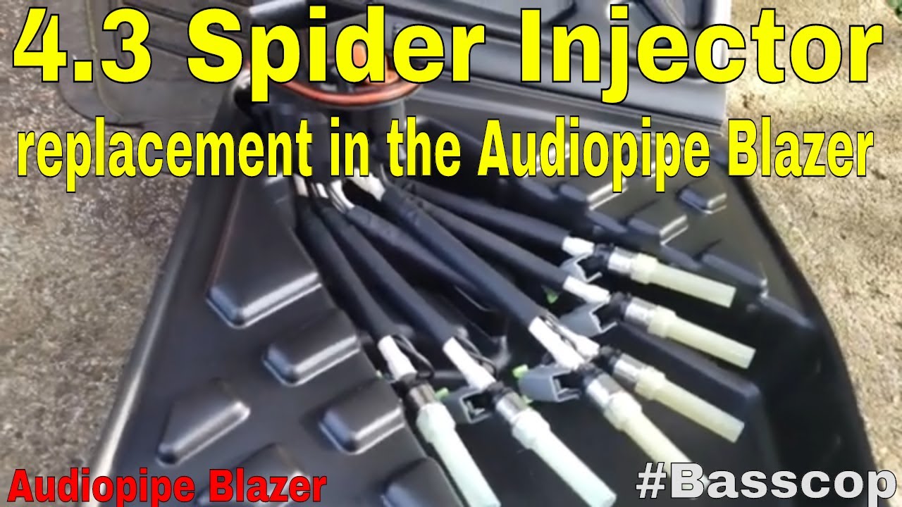 4.3 Замена инжектора Spider в Audiopipe Blazer
