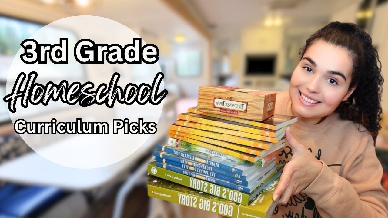 3rd Grade Homeschool Curriculum Picks for 2025–2026 📚 Flip Through and Plans for New Year ✨️
