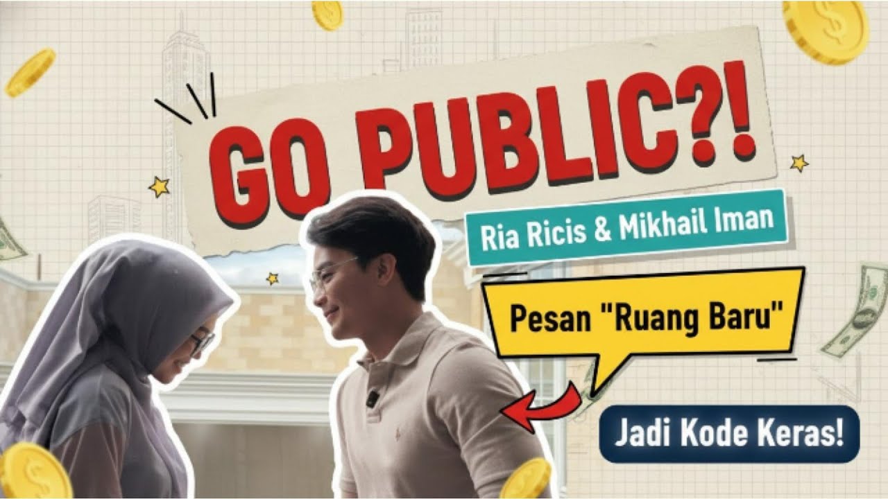 GO PUBLIC?! Ria Ricis & Mikhail Iman Mulai Berani Tatap-tatapan, Pesan 