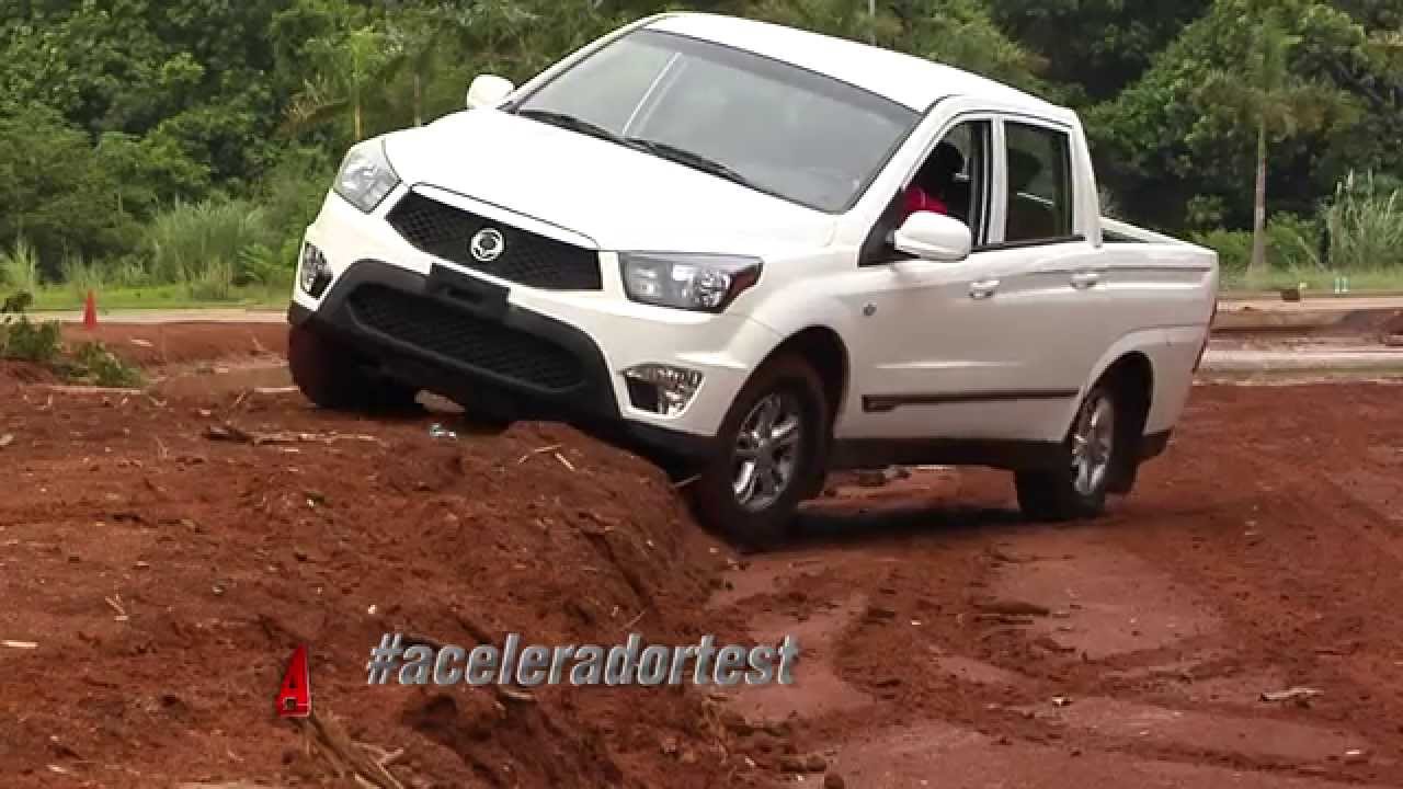 Prueba de Manejo SSangyong Actyon Pick Up
