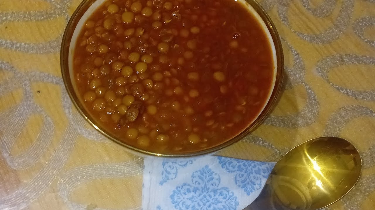 وصفة العدس بزاف بنين 🤤