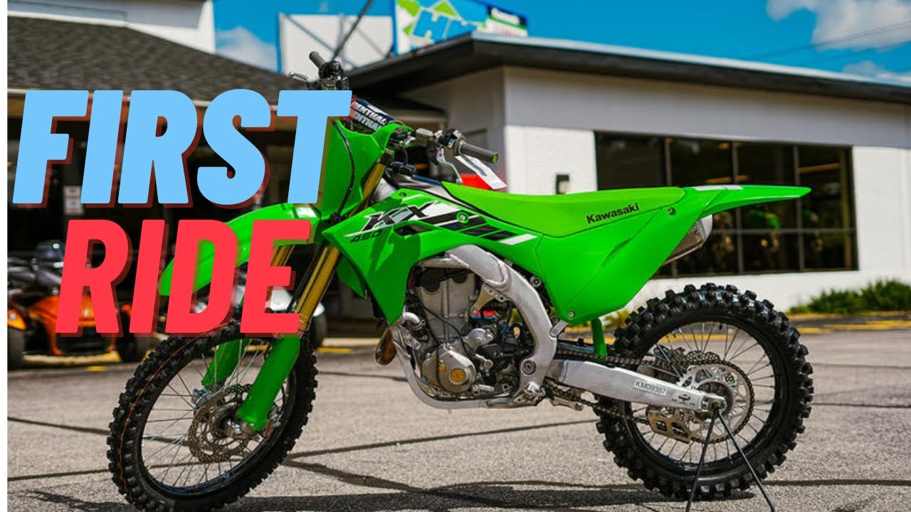 The 2025 Kawasaki KX 450 - First Day on the Dirt Bike
