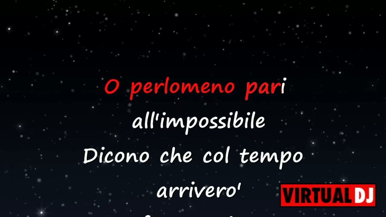 BIAGIO ANTONACCI - CONVIVENDO - KARAOKE