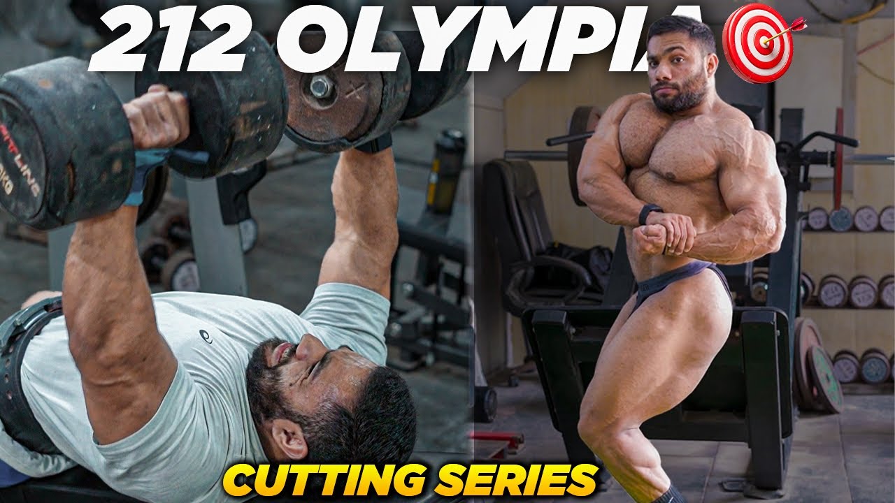 12 WEEKS OUT FOR AMATEUR OLYMPIA|| CHEST  SHOULDER & TRICEPS|| CUTTING SERIES|| CONDITION UPDATE