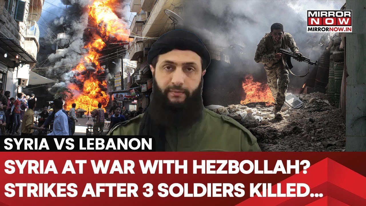 Syria Strikes Lebanon After Hezbollah Kills 3 Soldiers For Entering Territory, Big War Soon?