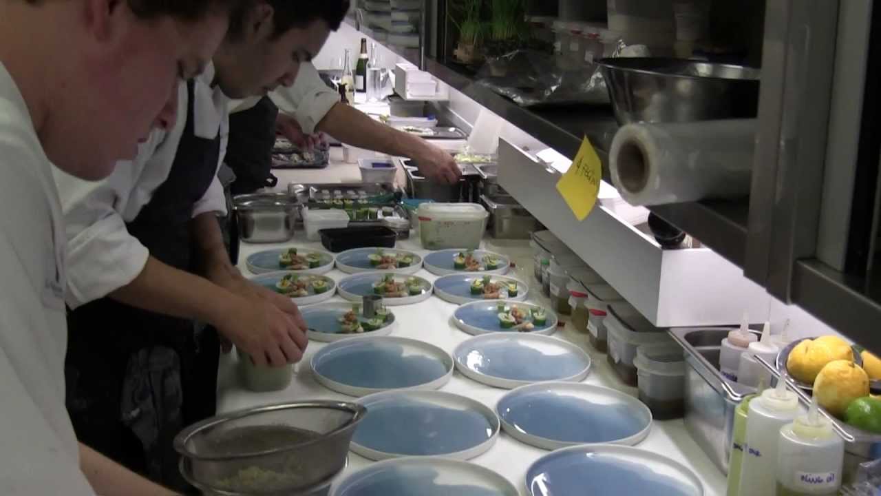 3 Michelin star Oud Sluis at service