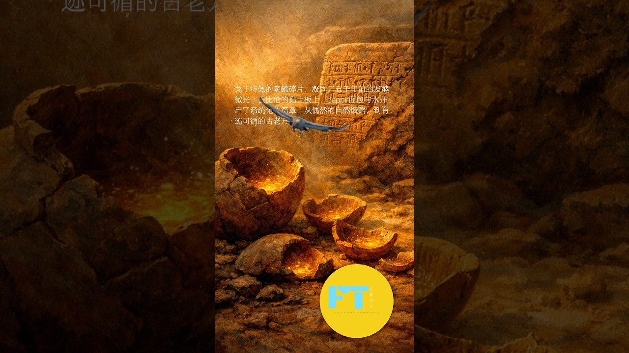 时光回溯，啤酒的种子在迁徙中生根。约公元前3400年，伊朗戈丁特佩的陶罐内壁留下了最早的“啤酒石”残骸…