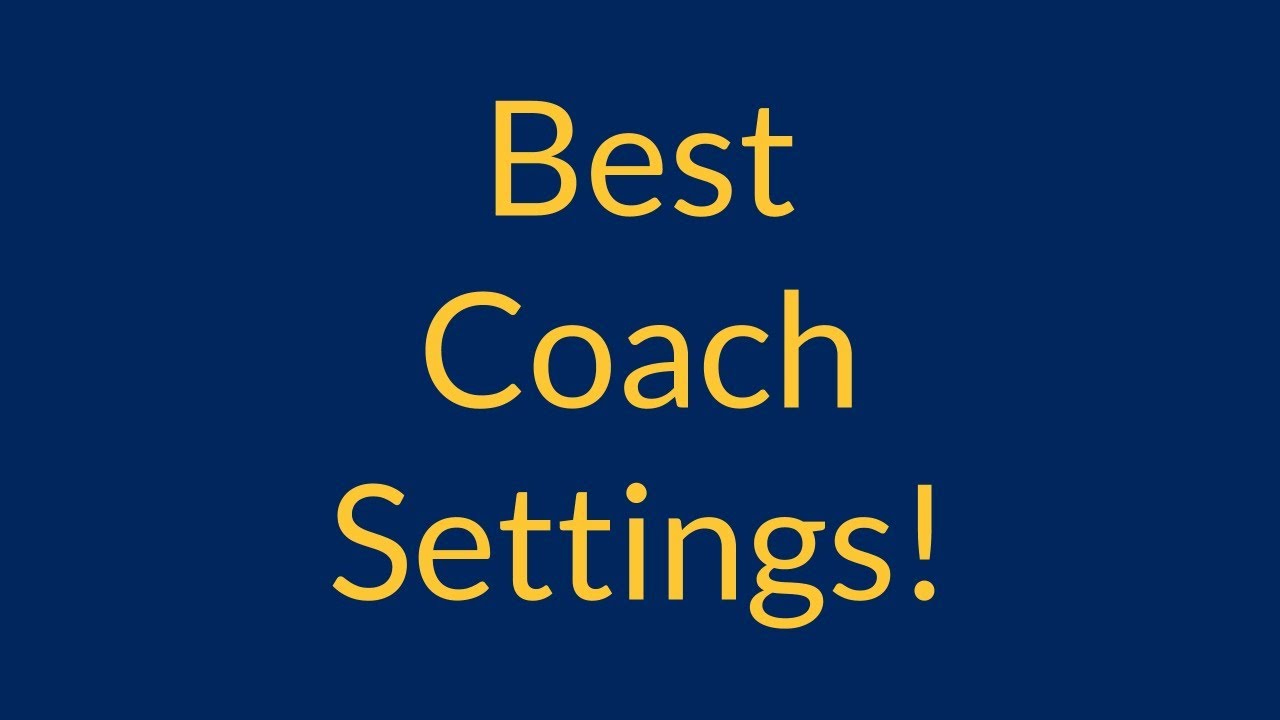 NBA2K BEST COACH SETTINGS!