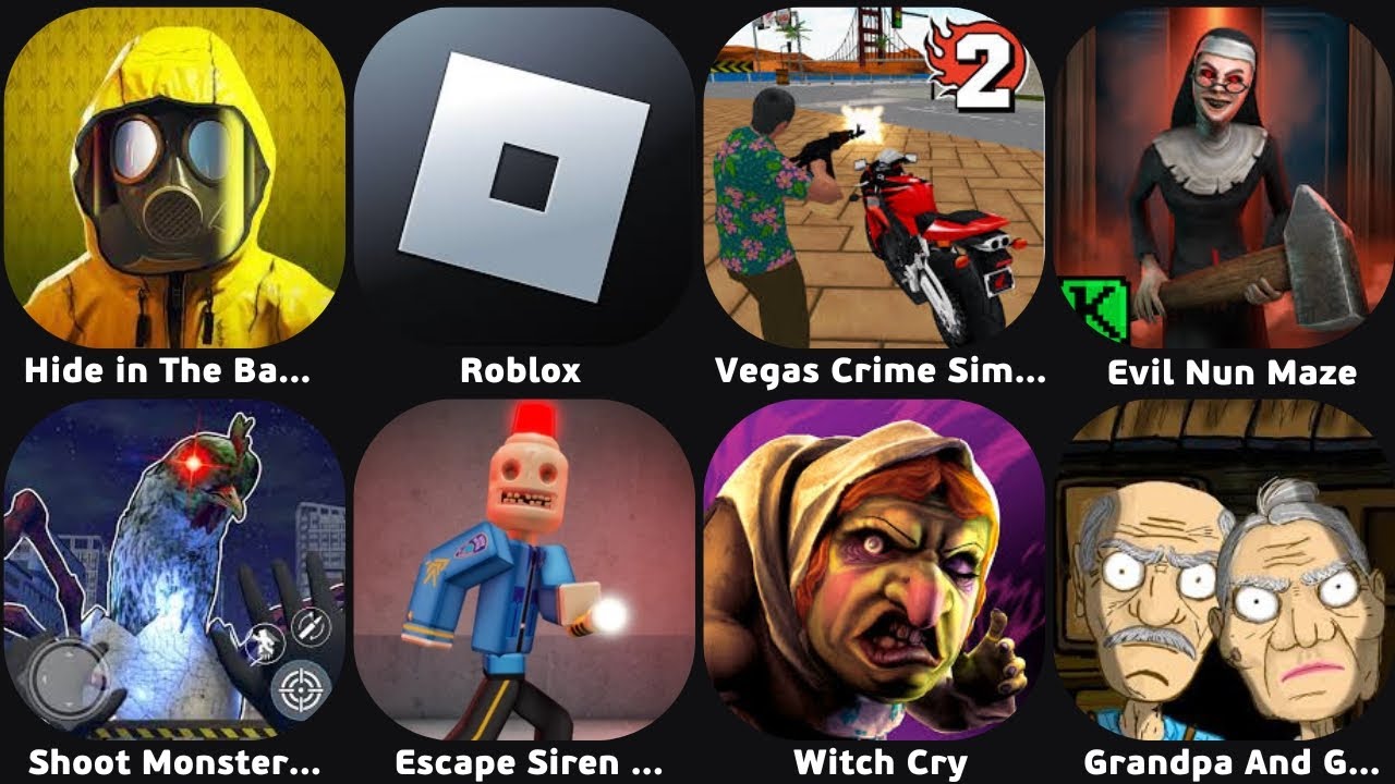 Escape Siren Cop's Prison!,Vegas Crime Simulator 2,Superhero Battle For Justice,Roblox,Muscle Hero