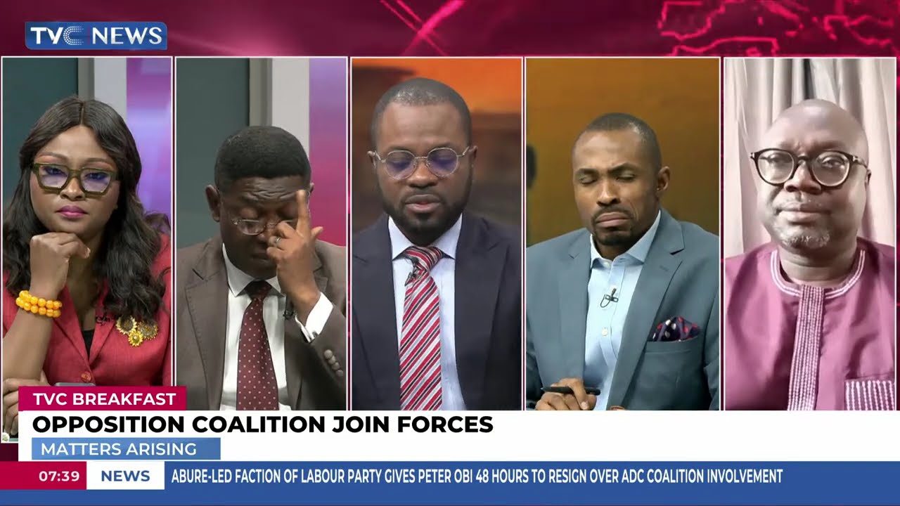Opposition Coalition Join Force Ahead Of 2027 Election | TVC Breakfast