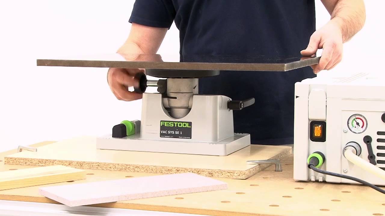 Festool TV épisode 2 : système de serrage à vide VAC SYS