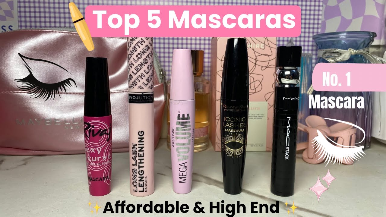 Top 5 Mascaras for Every Budget 💖 Best Affordable & High-End Mascara 2025 🎀 Honest Review 