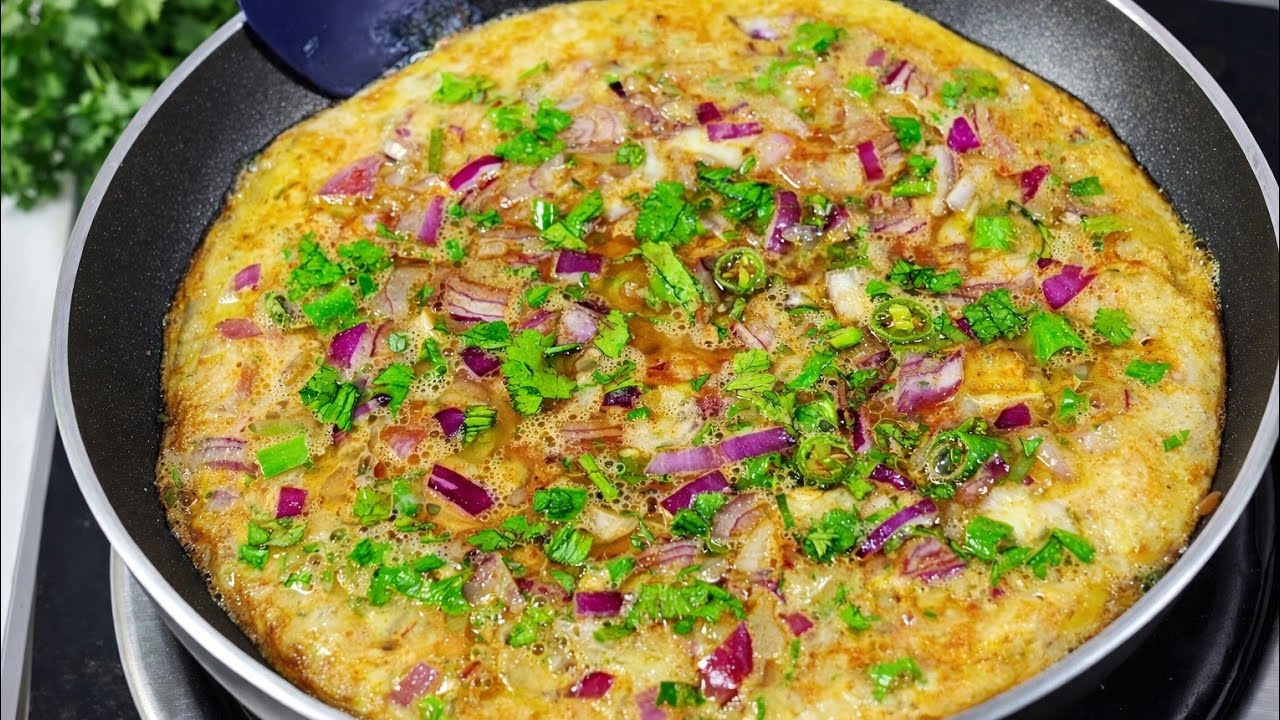 Delicious Simple And Easy Spicy Omelette Recipe