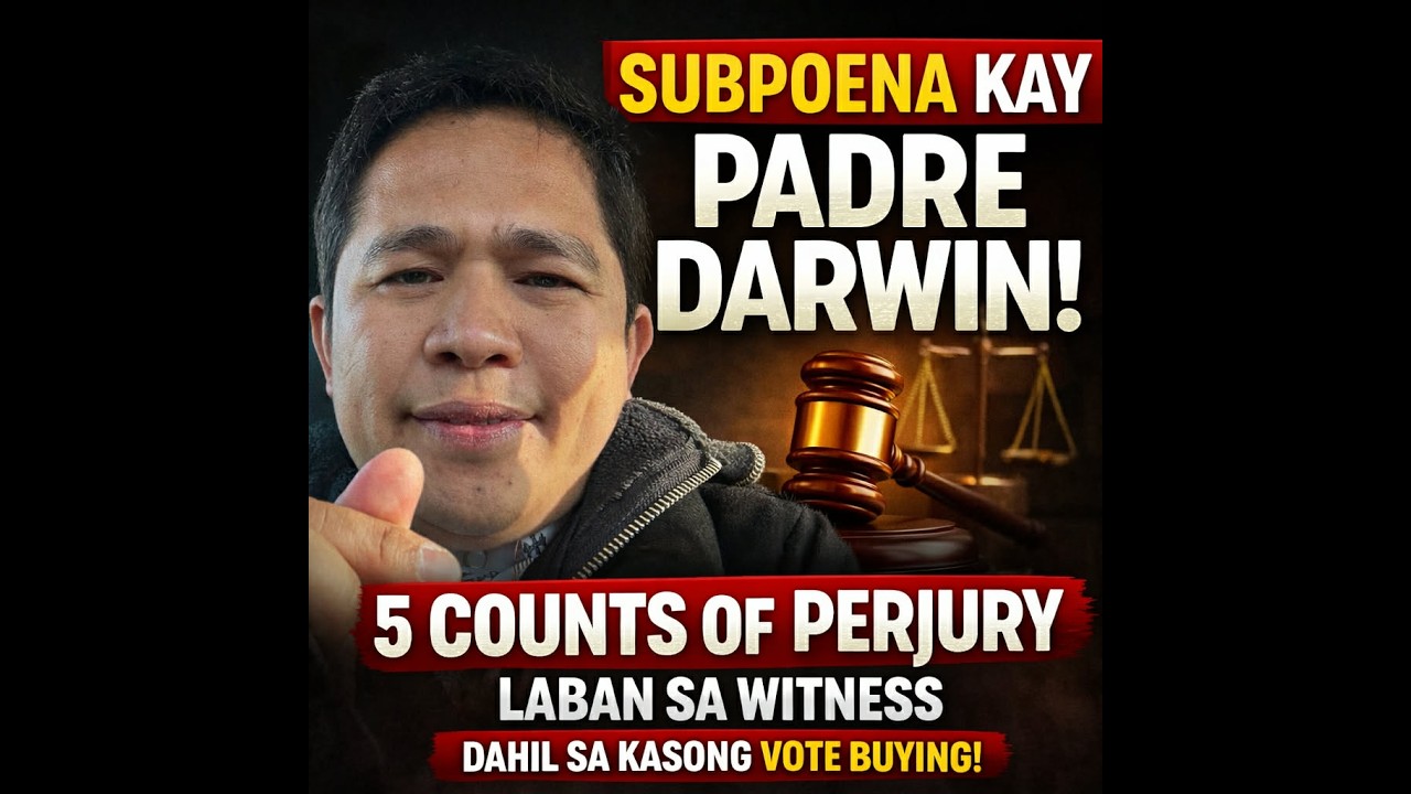 5 Counts of Perjury! Witness sa Vote Buying Case