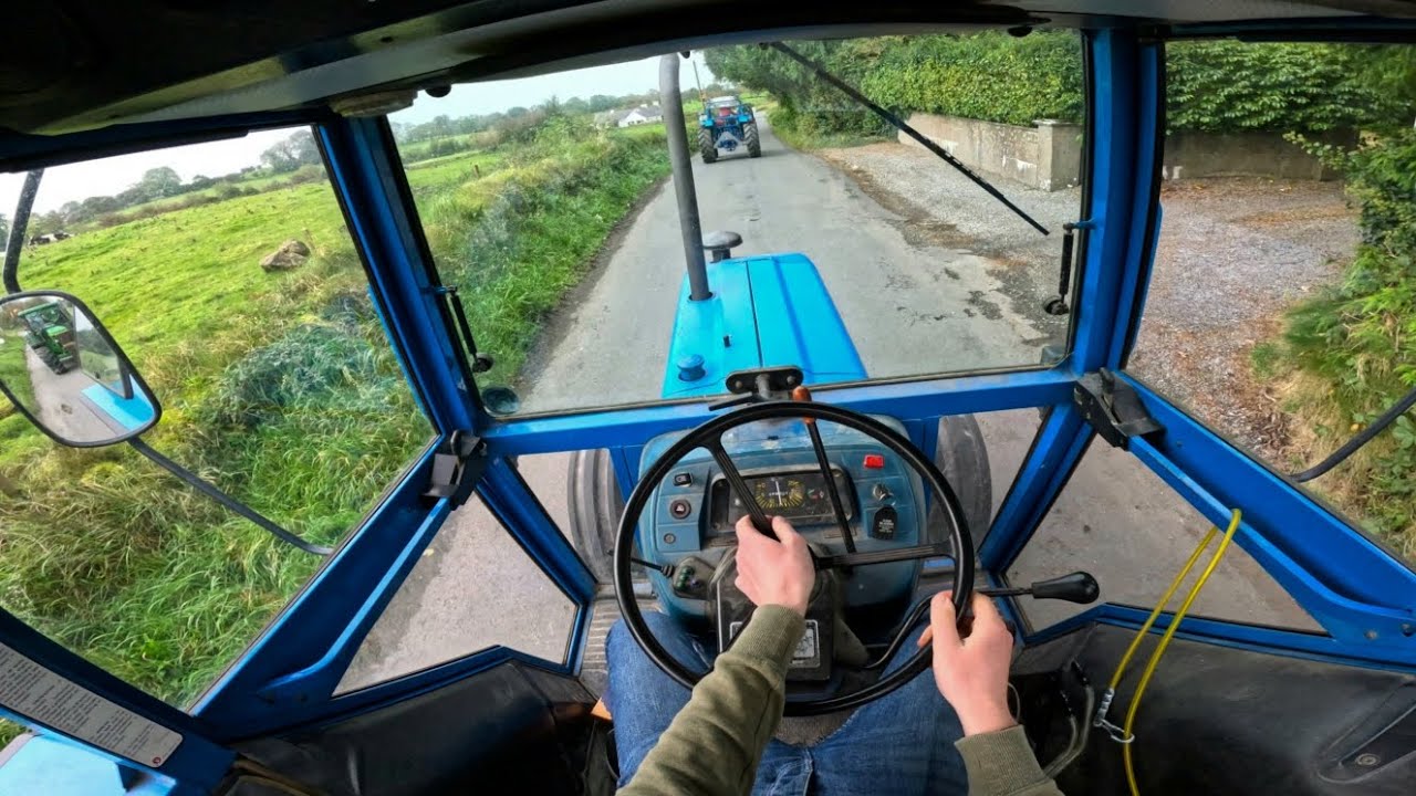 ford 6610 straight pipe cab view