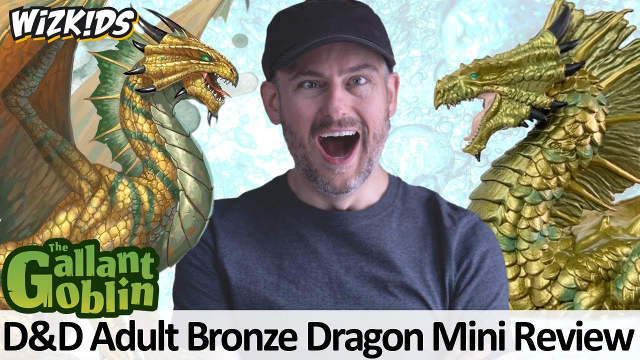 Adult Bronze Dragon - WizKids D&D Icons of the Realms Prepainted Minis