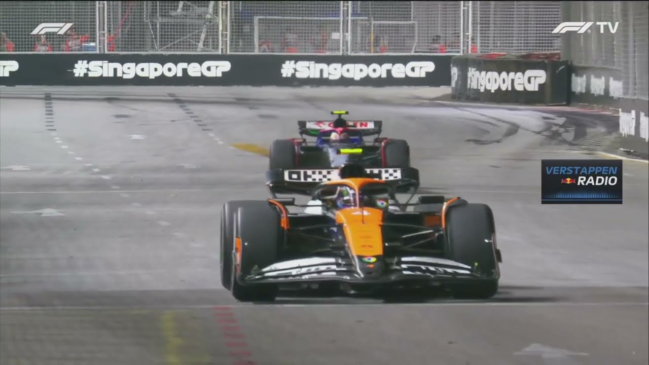 Verstappen thanks Ricciardo on the radio for taking fastest lap