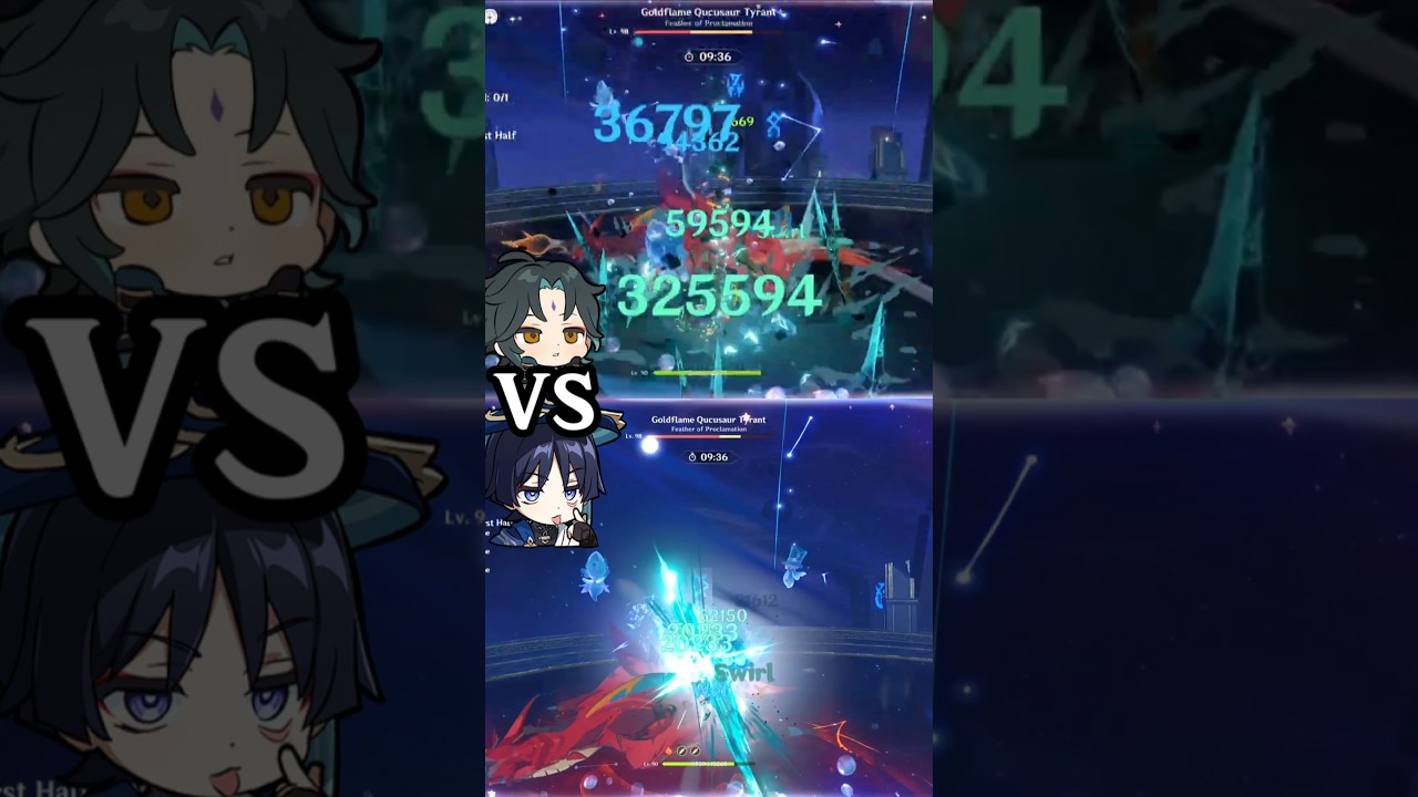 Wanderer vs Xiao - 5.2/5.3 Spiral Abyss (Part 2) #wanderer #xiao