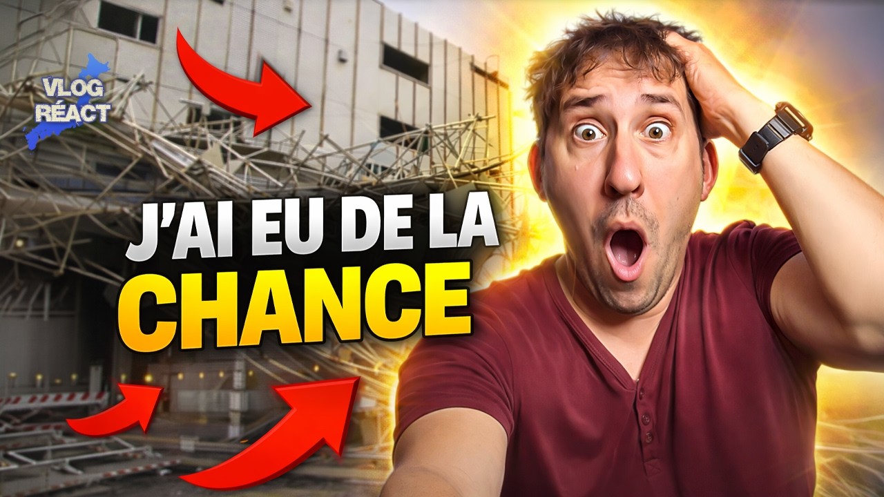 J'AI ÉCHAPPÉ À UN TYPHON AU JAPON