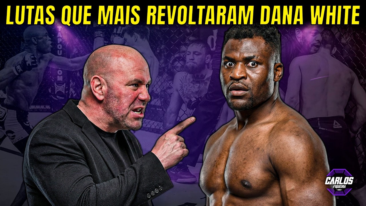 10 LUTAS QUE IRRITARAM DANA WHITE