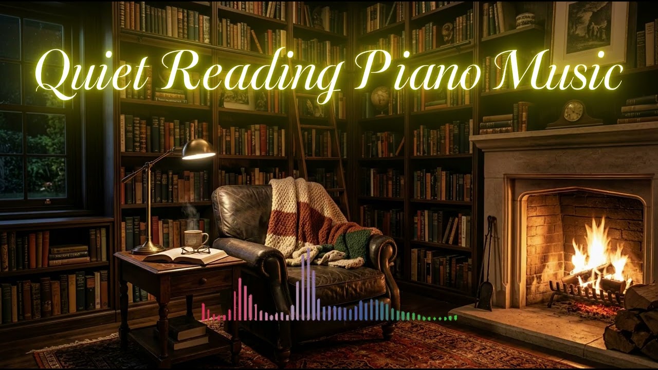 독서할 때 듣기 좋은 평온한 피아노 음악 | 집중력 향상, 차분한 독서 시간 | Deep Focus, Relaxing Study Atmosphere