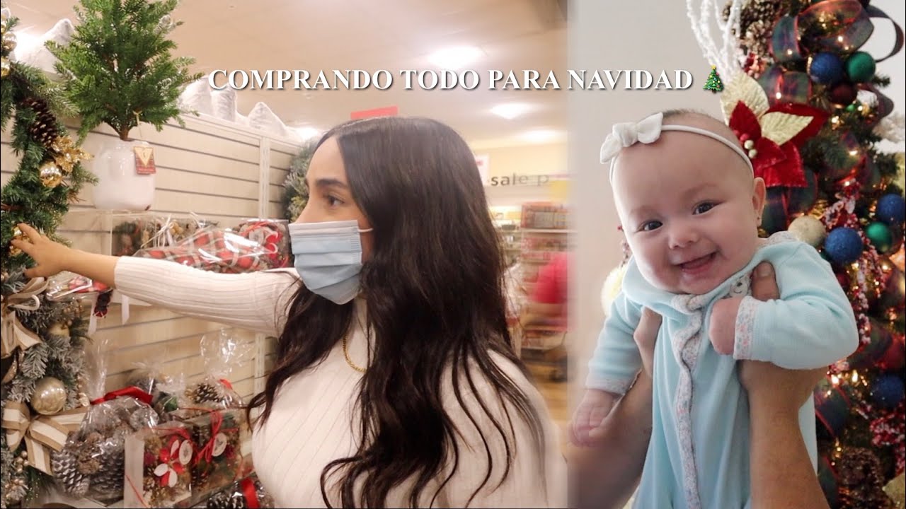 Acompañanos a comprar las decoraciones de Navidad!