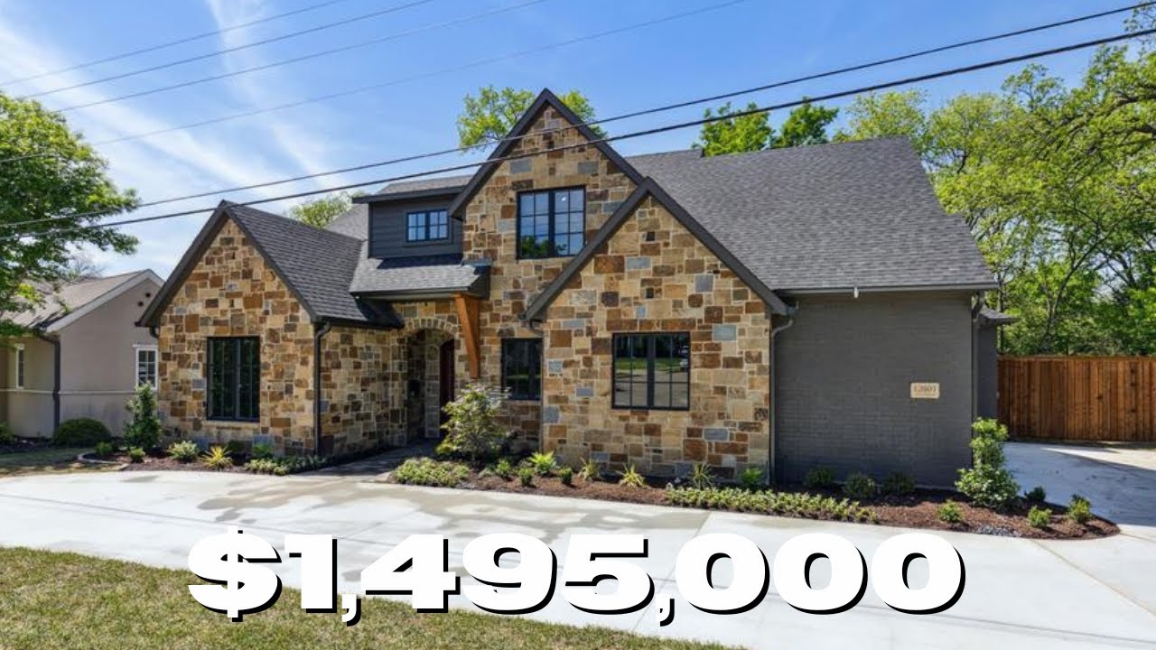TOUR A $1.5M TEXAS MODERN FARMHOUSE | Texas Real Estate | Dallas Realtor | FARMERS BRANCH