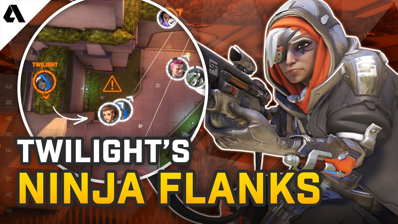 Twilight's Ninja Ana Flanks - Pro Overwatch Micro Plays