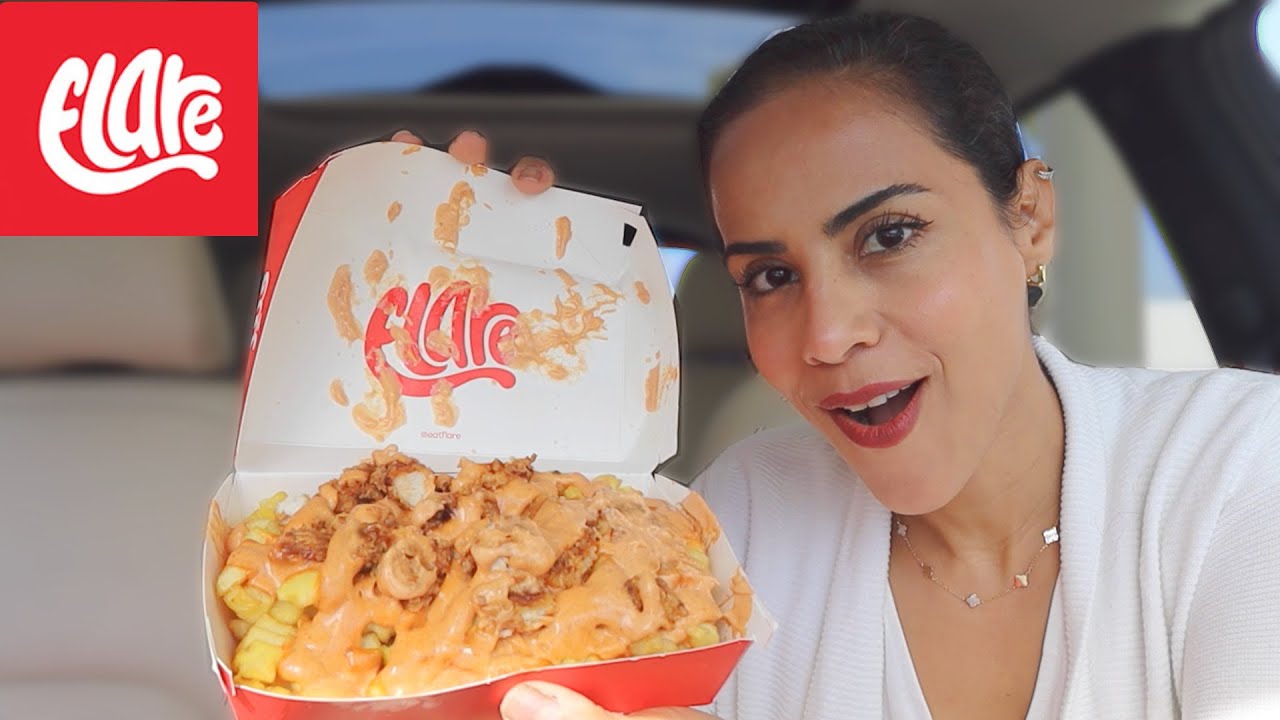 TRYING FLARE BURGERS \جربت مطعم فلير - سواااالف يمين شمال