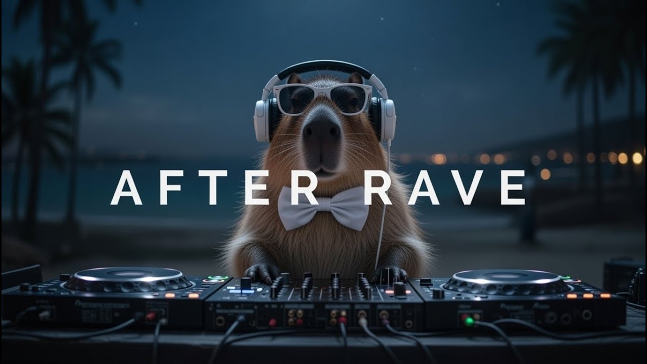 Calm Electronic Session for Afterparty & Relaxation 🌴 Push Kapibarin — After Rave Beach