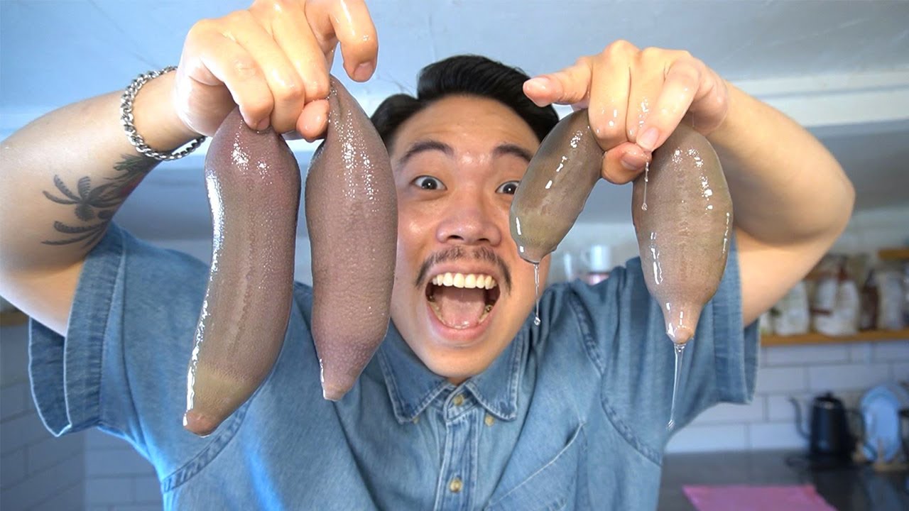 세상에서 제일 큰 개불을 4가지 방법으로 먹어보자!