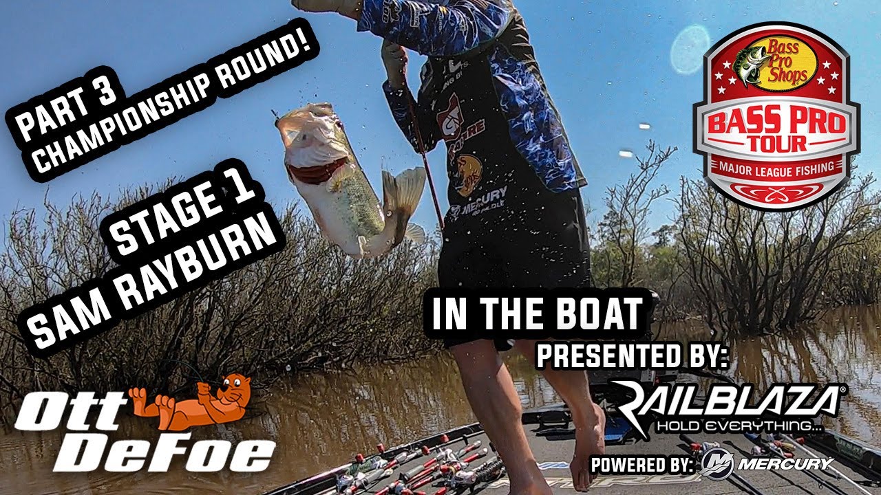 В лодке - Сэм Рэйберн, часть 3 из 3 - этап 1 MLF Bass Pro Tour ДАВАЙТЕ ПРИНЕСЕМ ЭТО ДОМОЙ!