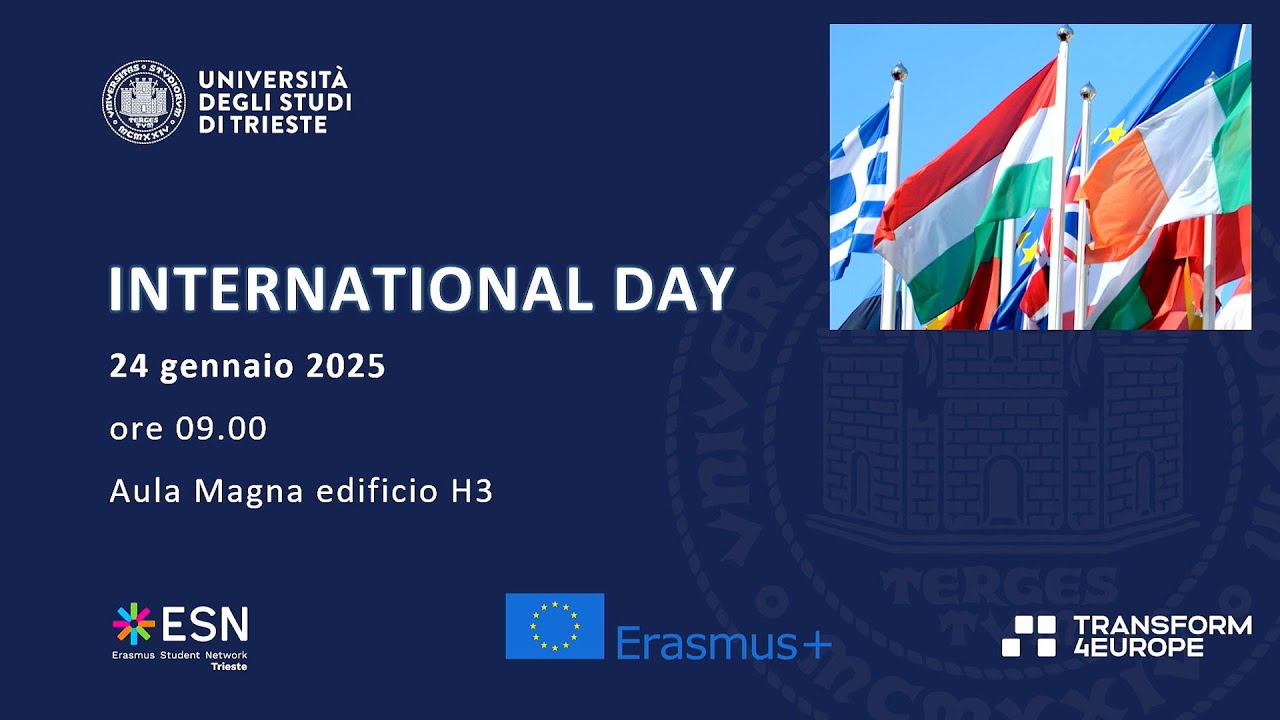 International Day - Bando ERASMUS+ Studio 2025/2026