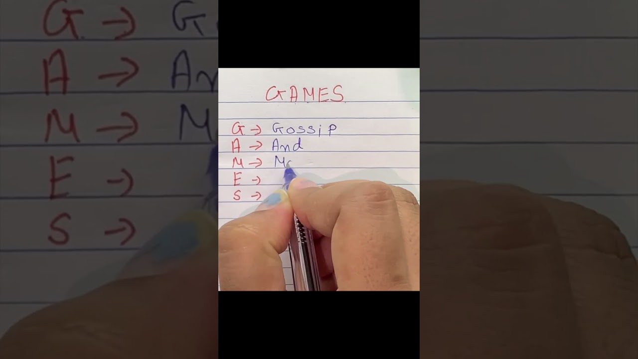 Fullform of GAMES If u like it don&rsquo;t forget to subscribe #trending #knowledge #shorts #viral