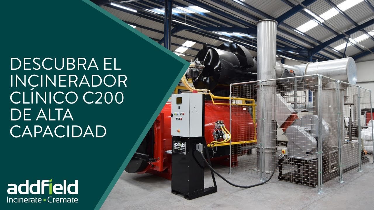 Descubra el incinerador clínico C200 de alta capacidad