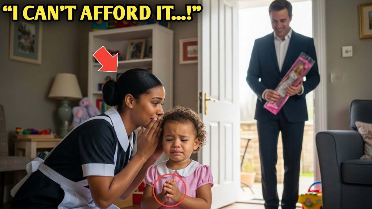 “I Can’t Afford Your Birthday Doll…” — The Maid Whispered to Her Toddler, But the Billionaire’s ...