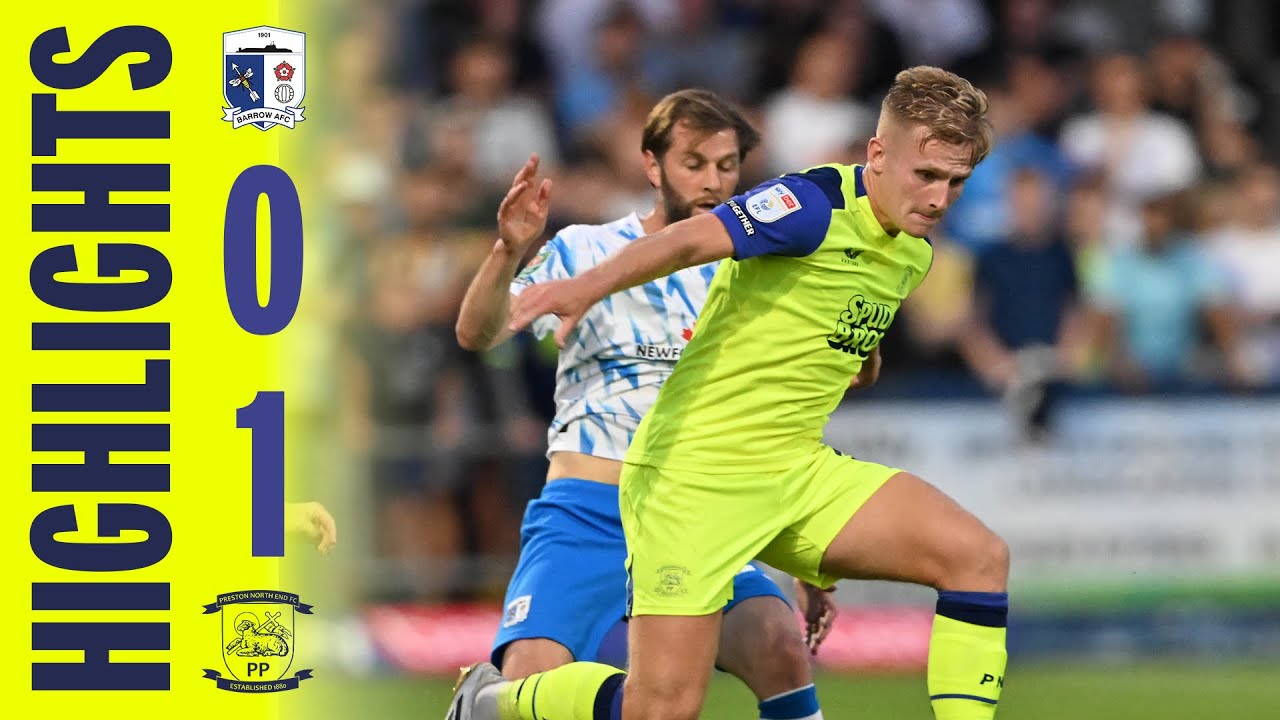 Highlights | Barrow 0-1 PNE