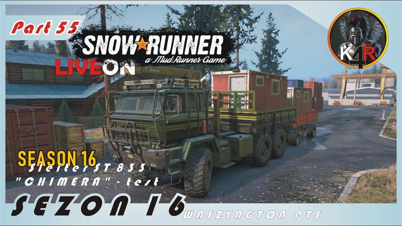 SnowRunner #055  Sleiter ST 833 
