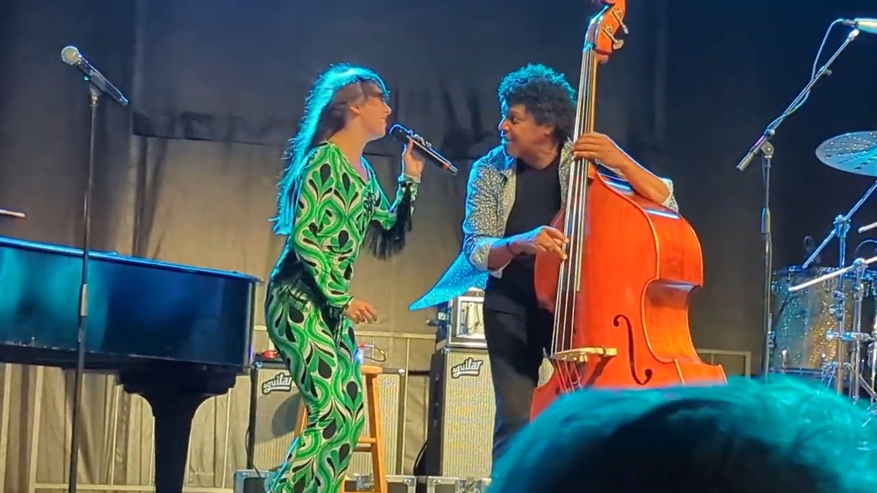 Moanin' - Chris Botti with Veronica Swift playing trumpet, June 2022 - RIJF Rochester NY @ Parcel 5