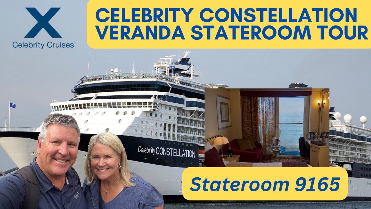 CELEBRITY CONSTELLATION — Экскурсия по каюте 9165 класса «Веранда» на лайнере Millineum — ЧЕСТНЫЙ...