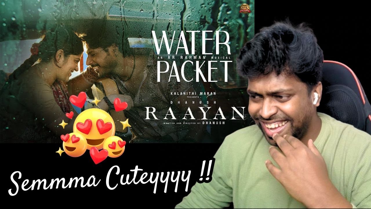 #RAAYAN - Water Packet Lyric Video Reaction | M.O.U | Mr Earphones