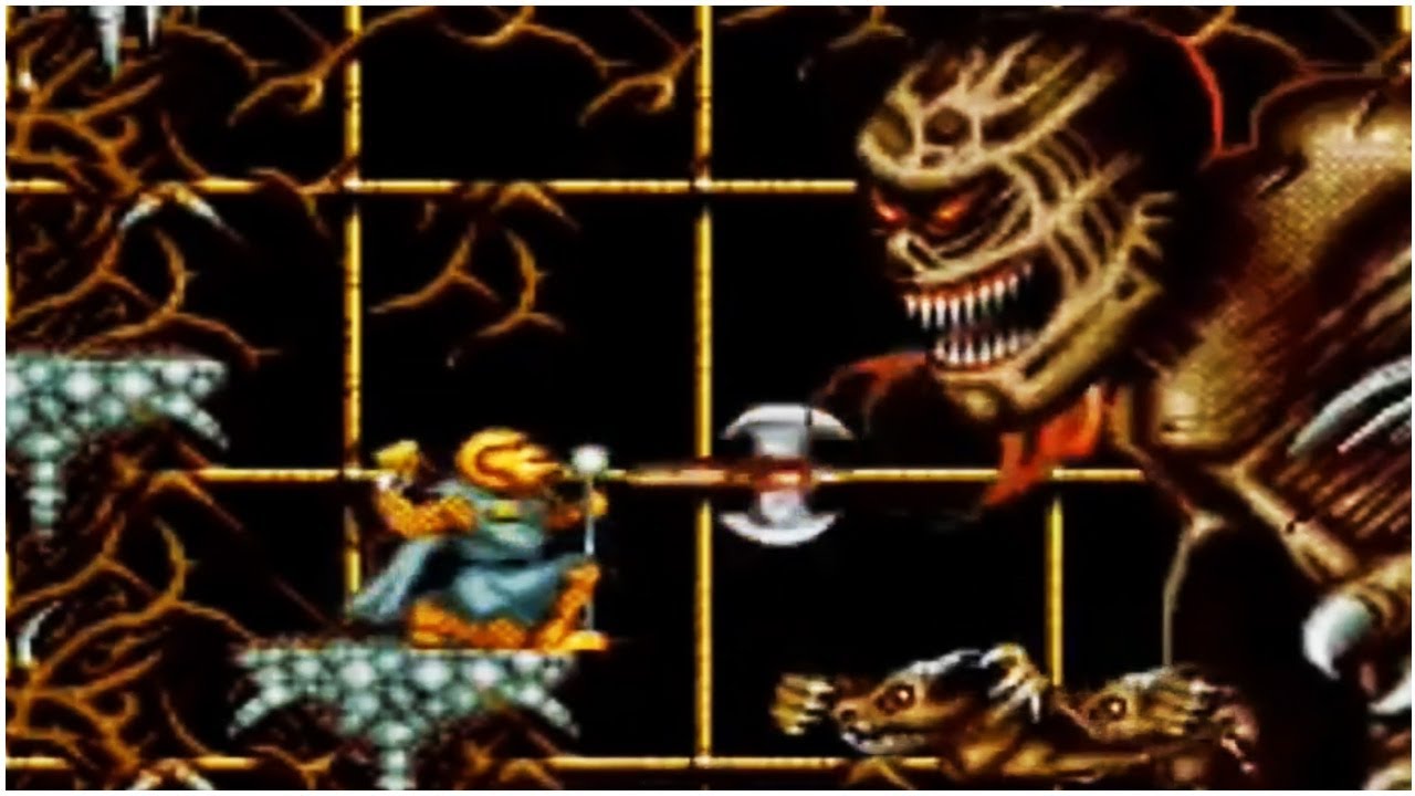 Risky Woods - All Bosses (Genesis/Mega-Drive)