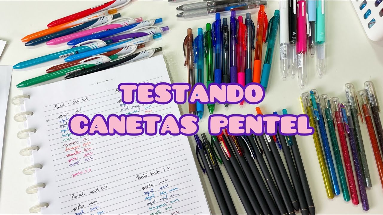 TOUR PELAS CANETAS PENTEL