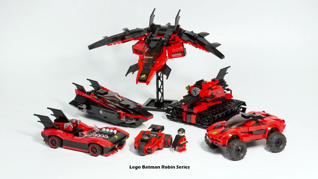 Lego custom batmobile (Robin Series)