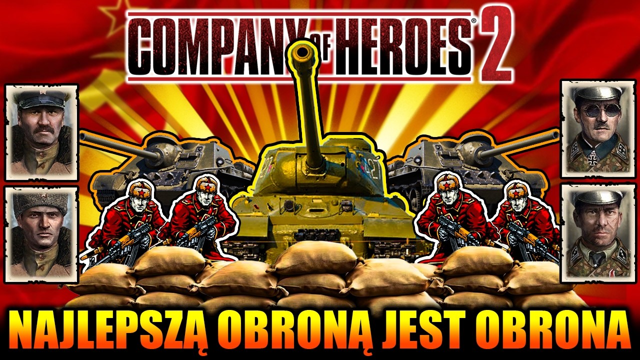 ZSRR w TWARDEJ DEFENSYWIE (ZATWARDZENIE) | CoH2: 2v2