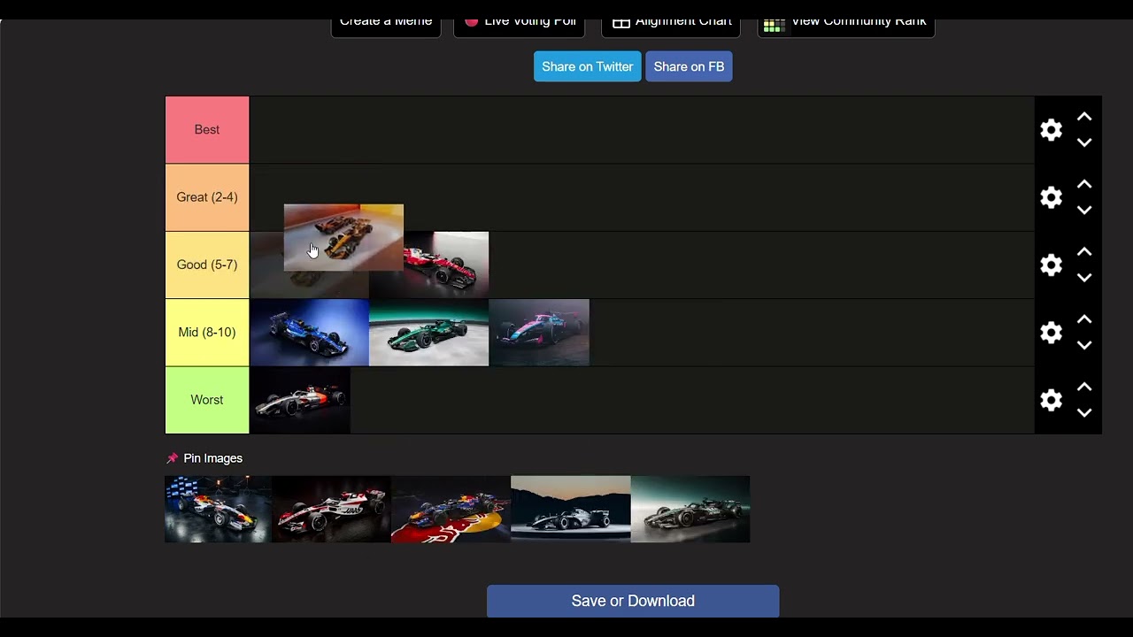 F1 2026 Liveries Ranked