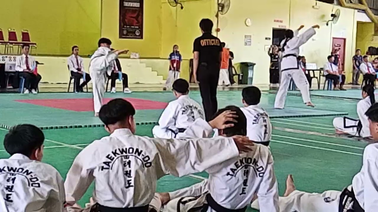 Kejohanan Taekwondo Kota Belud Pattern Perempuan Black Belt 